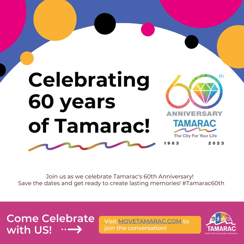 60th Anniversary Celebration  Tamarac, FL - Official Website